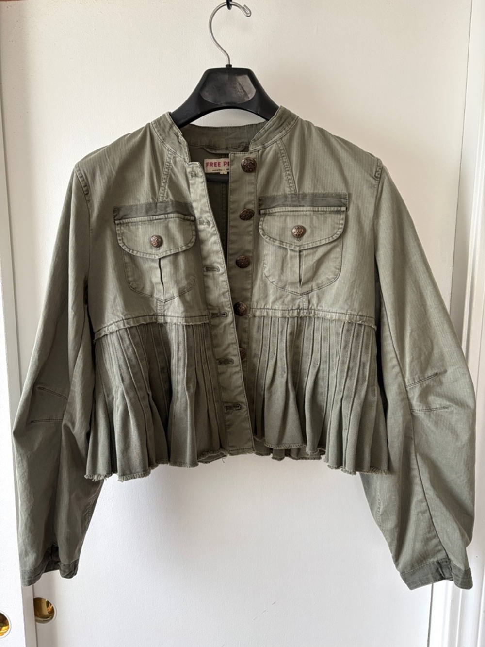 Free People Cassidy Utility Jacket S - Picture 5 of 12
